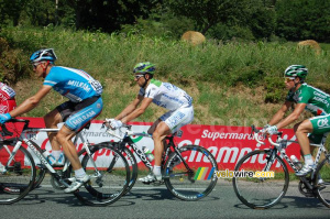 Ralf Grabsch (Milram), David Lelay (Agritubel) & Mark Renshaw (Crédit Agricole) (455x)