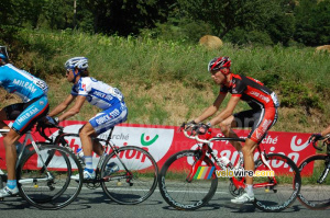 Björn Schröder (Milram), Carlos Barredo (QuickStep) & Arnaud Coyot (Caisse d'Epargne) (516x)