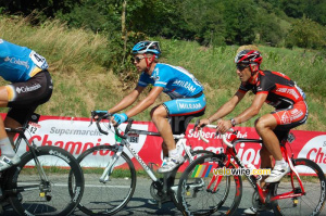 Brett Lancaster (Columbia) & Vicente Garcia Acosta (Caisse d'Epargne) (477x)