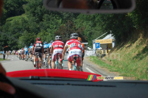 The riders at the Relais Etape in Cos (2) (419x)