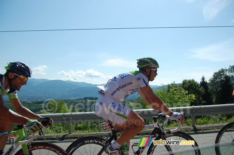 Jimmy Casper (Agritubel) & Francesco Chicchi (Liquigas)