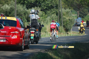Niki Terpstra (Milram) & Florent Brard (Cofidis) have a 1'30' lead (402x)