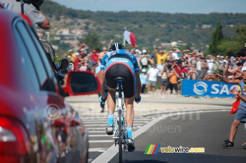 Niki Terpstra (Milram) tries to continue on his own (3)