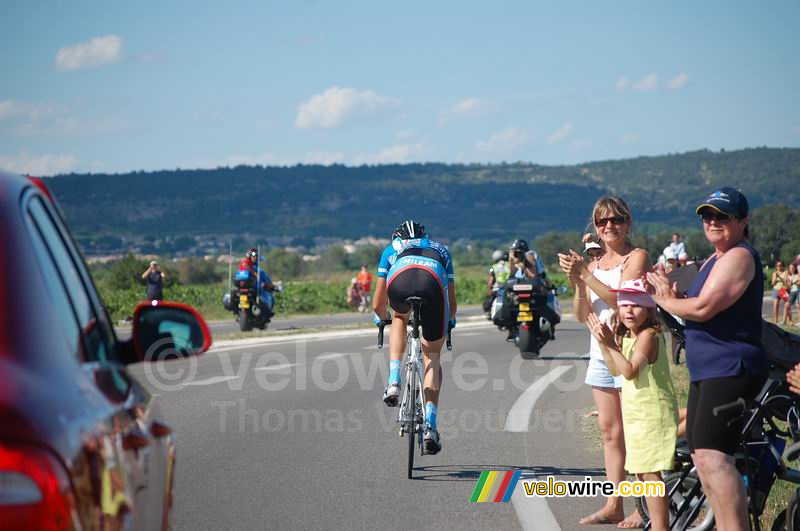 Niki Terpstra (Milram) tries to continue on his own (4)