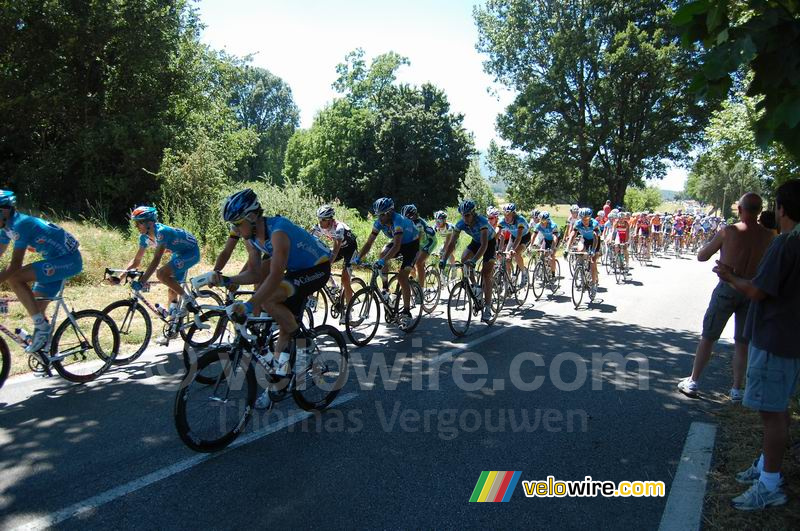 Bernhard Eisel (Team Columbia) : il faut bien boire !