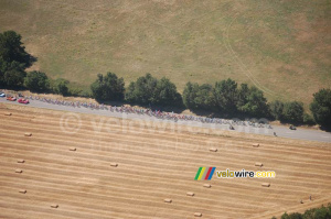 Le peloton vu depuis l'hélicoptère (4) (397x)