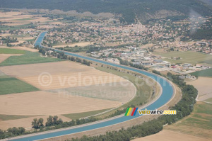 The Durance canal close to Oraison (485x)