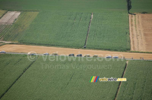 The cars are waiting for us next to a grain field (1) (349x)
