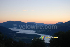 Sunset on the Lac de Serre Ponçon (2) (349x)