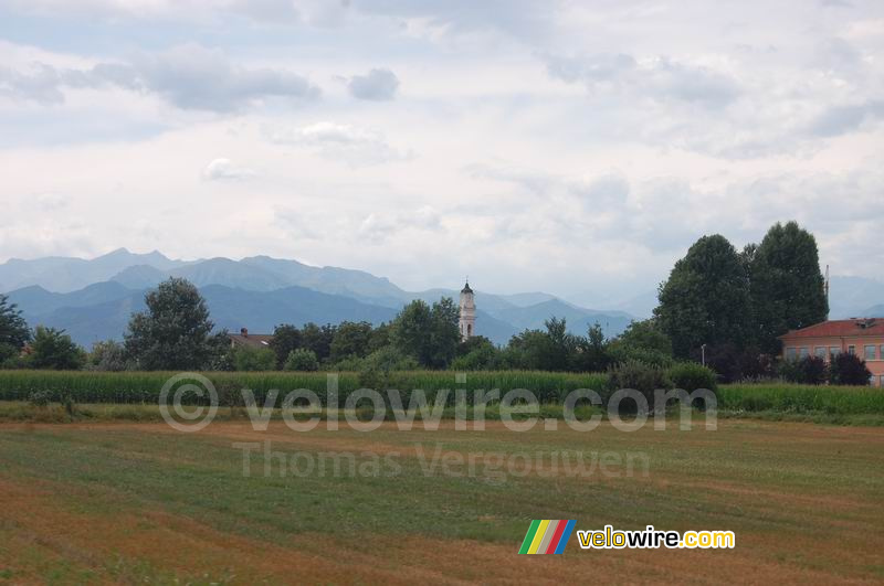 Een kerkje in de Italiaanse Alpen