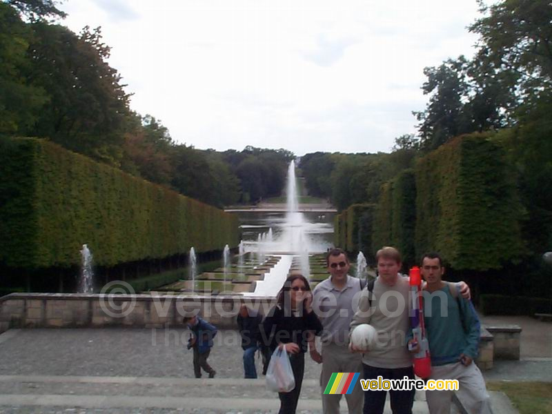 Parc de Sceaux: in front of the fountains