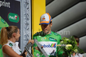 Oscar Freire (Rabobank) à la remise du maillot vert (2) (766x)