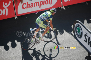 Roman Kreuziger (Liquigas) à l'Alpe d'Huez (716x)