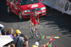 David Moncoutié (Cofidis) à l'Alpe d'Huez (761x)