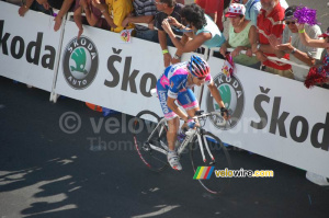 Damiano Cunego (Lampre) à l'Alpe d'Huez (764x)