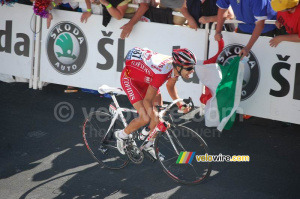Amaël Moinard (Cofidis) à l'Alpe d'Huez (654x)