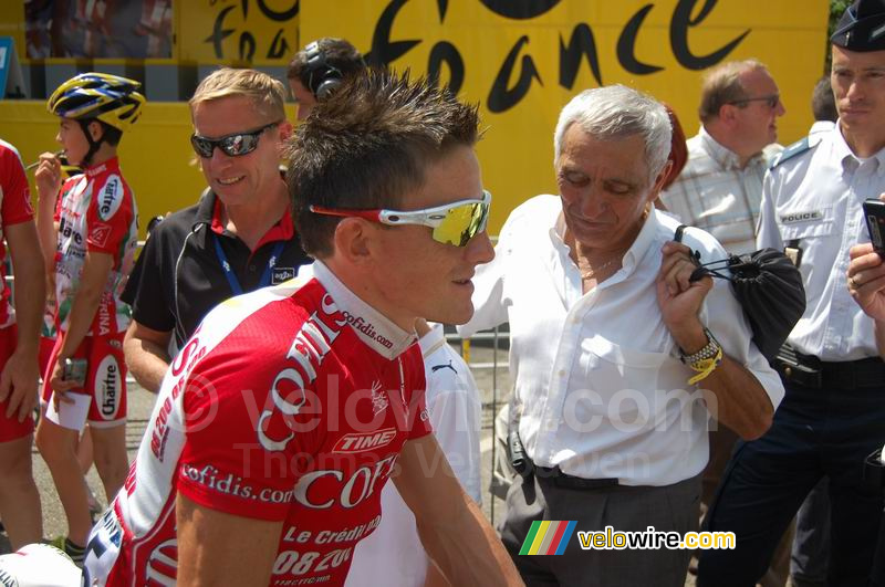 Samuel Dumoulin (Cofidis) à Roanne (3)