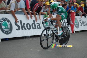 Dmitriy Fofonov (Crédit Agricole) à l'arrivée à Saint-Amand-Montrond (773x)