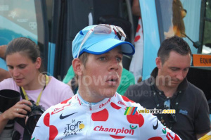 Bernhard Kohl (Gerolsteiner): le maillot à pois rouges (888x)