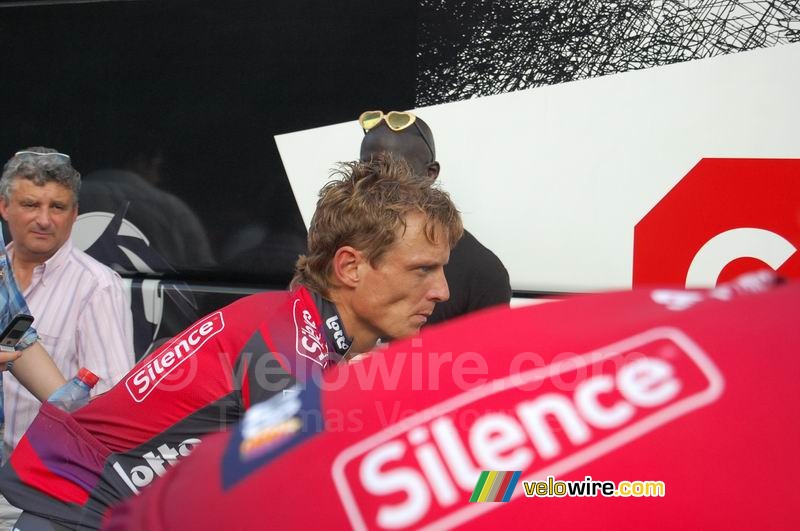 Wim Vansevenant (Silence Lotto) - lanterne rouge et désormais ex-coureur