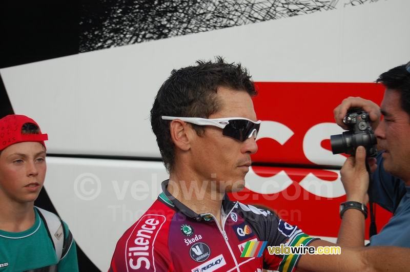 Robbie McEwen (Silence-Lotto) - close up