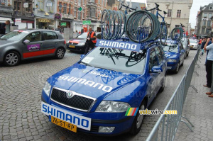 The Shimano independent equipment car (634x)