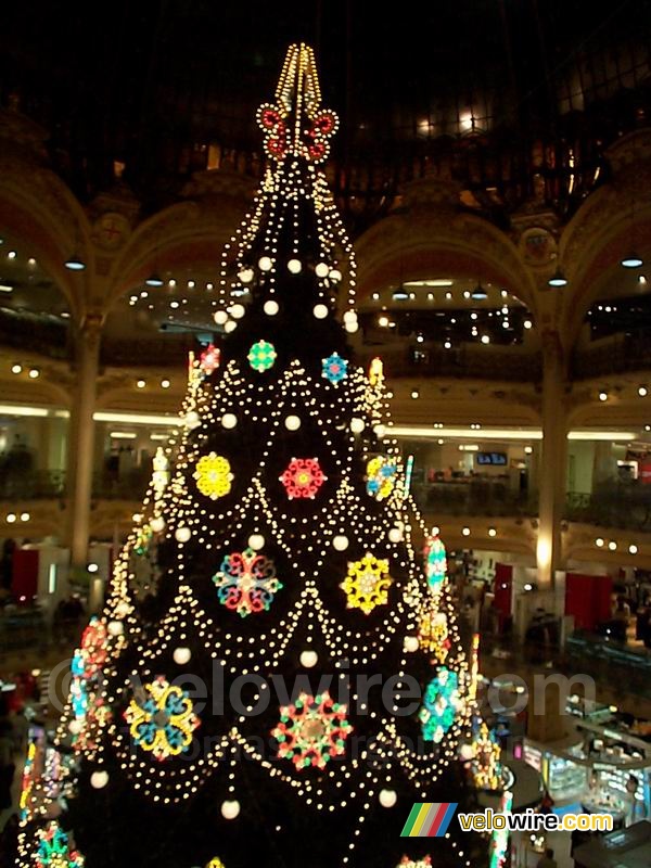 Kerstboom Galeries Lafayette