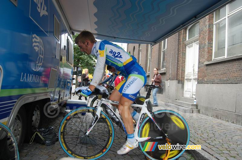 Cdric Pineau & Christophe Edaleine (AG2R La Mondiale)