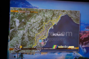 Track of the prologue Monaco > Monaco (Saturday 4 July, 15 kilometers, individual time trial) (1374x)