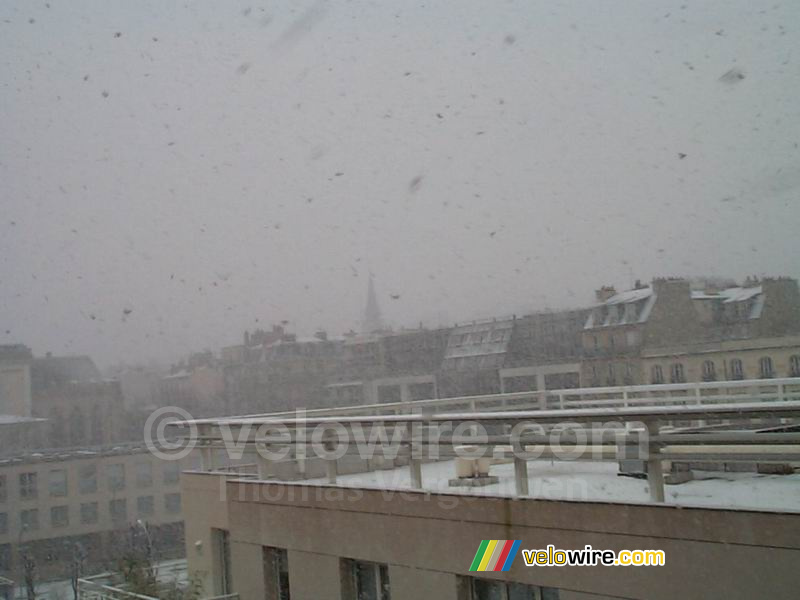 Paris sous la neige