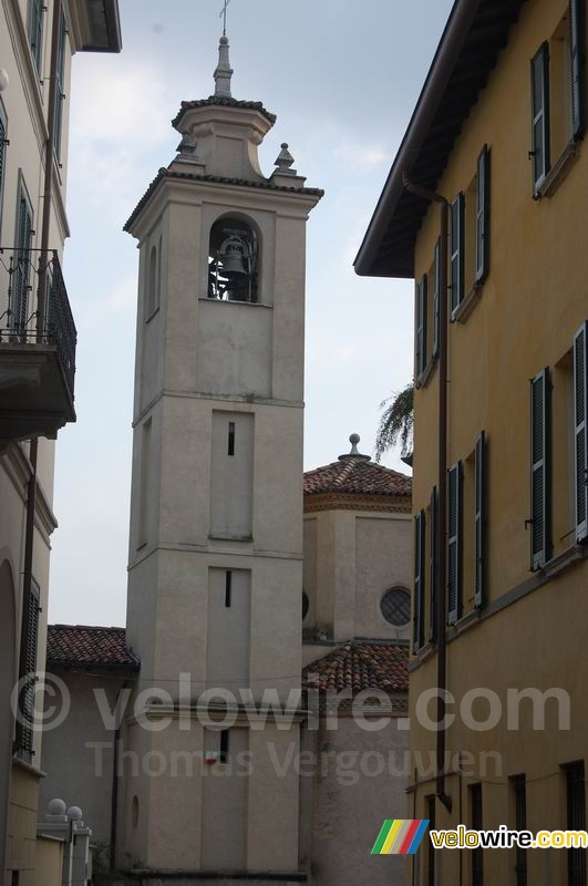 Het kerktorentje van de Madonnina in Prato