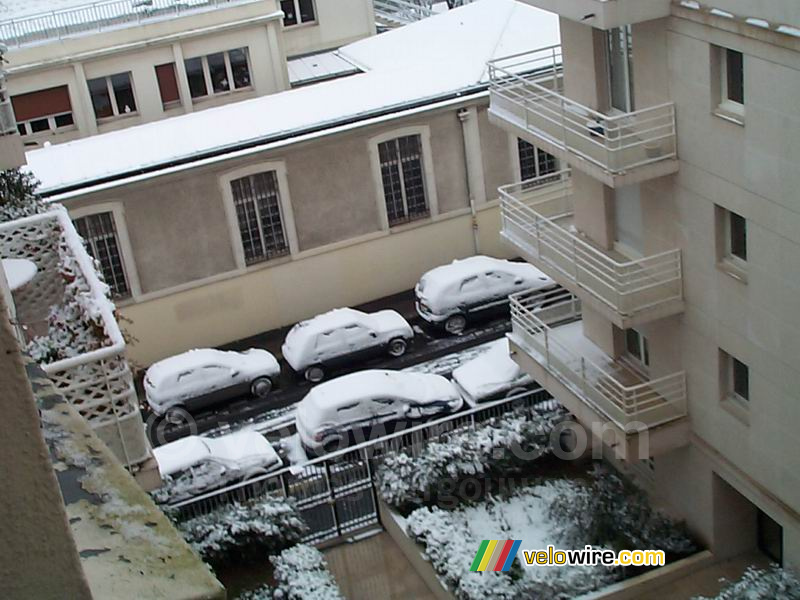 Paris sous la neige