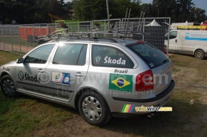 The Brazilian team car (414x)