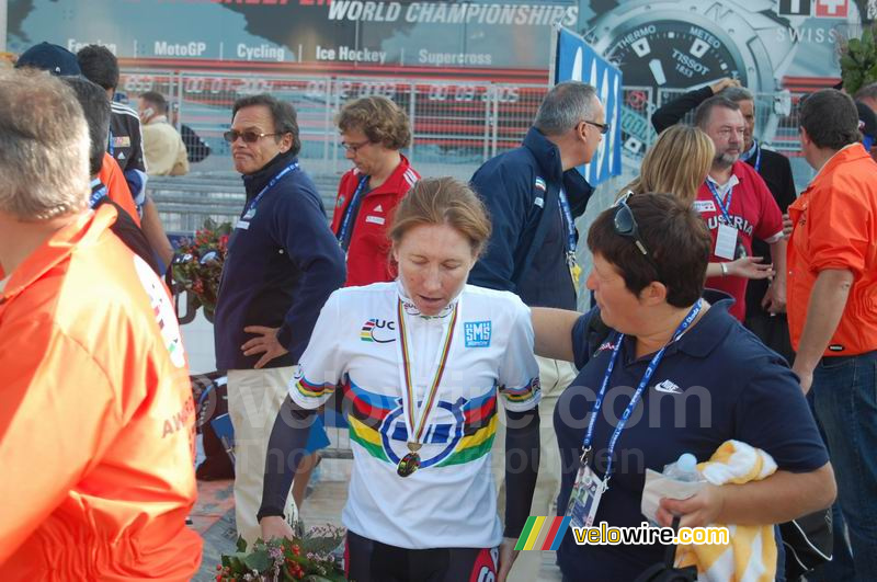 Amber Neben (Etats-Unis), Championne du Monde en contre la montre