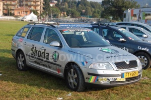 The Luxembourg cycling team car (475x)