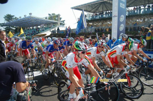 The start with the Portugese and French teams (508x)