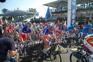 The French team at the start (542x)