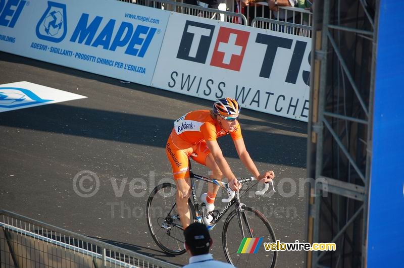 Dennis van Winden, best Dutch rider (9th)