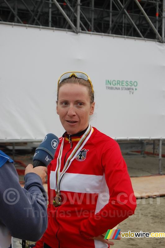 Judith Arndt (Allemagne), numéro trois Championnats du Monde contre la montre & route