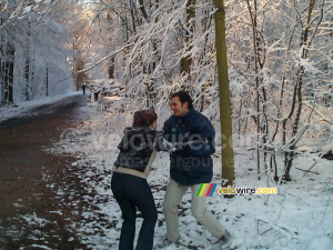 Cédric & Virginie in the woods of Meudon (233x)