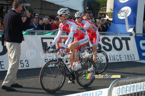 Andy & Frank Schleck (CSC Saxo Bank/LUX) (650x)