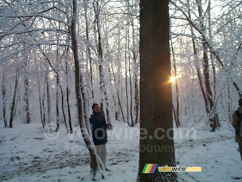 Cédric & Vincent in the woods of Meudon