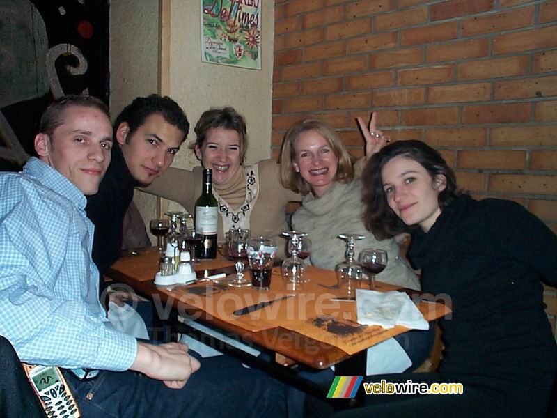 Restaurant Chez Papa: Thomas, Cdric, Isabelle, Aude & Marie