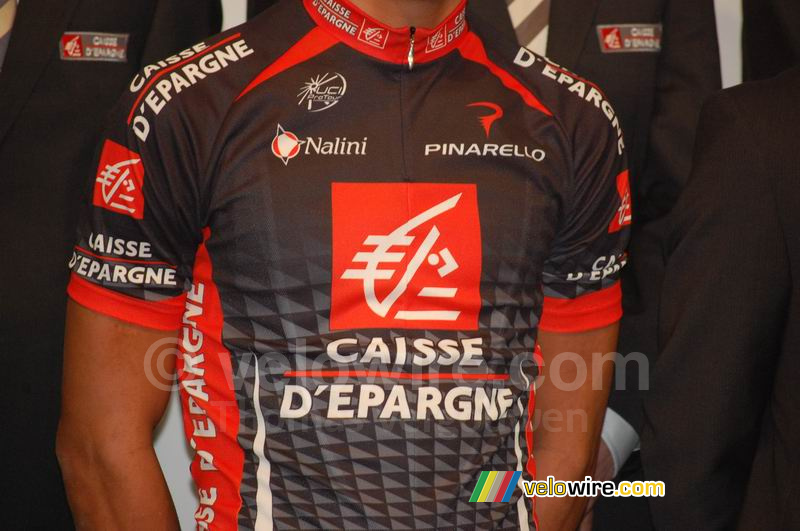 The Caisse d'Epargne shirt