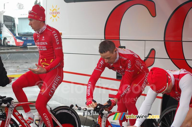 Damien Monier, Mickaël Buffaz & Samuel Dumoulin (Cofidis)