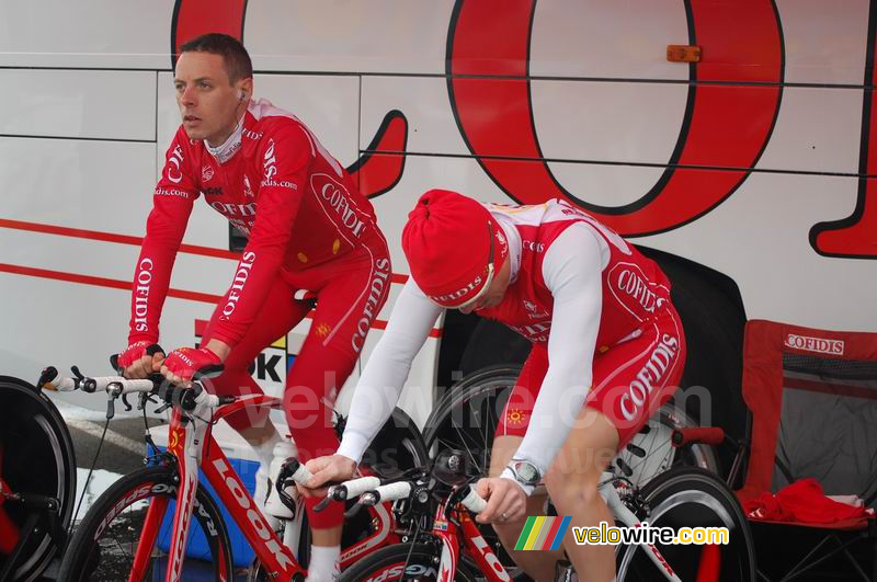 Mickaël Buffaz & Samuel Dumoulin (Cofidis)