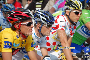 Luis Leon Sanchez (Caisse d'Epargne), Kevin Seeldrayers (Quick.Step) & Tony Martin (Columbia High Road) (4811x)