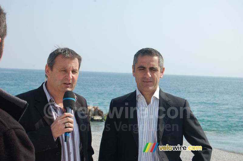 Thierry Adam & Laurent Jalabert