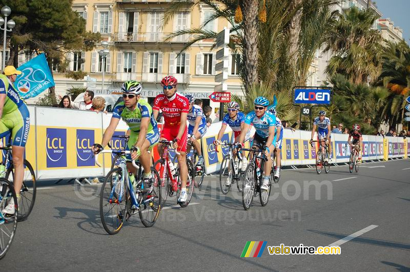 Murilo Fischer (Liquigas), David Moncouti (Cofidis), Nicolas Vogondy (Agritubel), ...