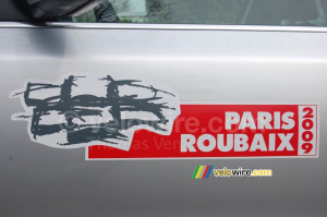 Le logo de Paris-Roubaix 2009 (1283x)